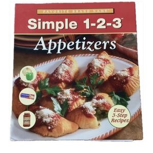 Simple 1-2-3 Appetizer Cookbook